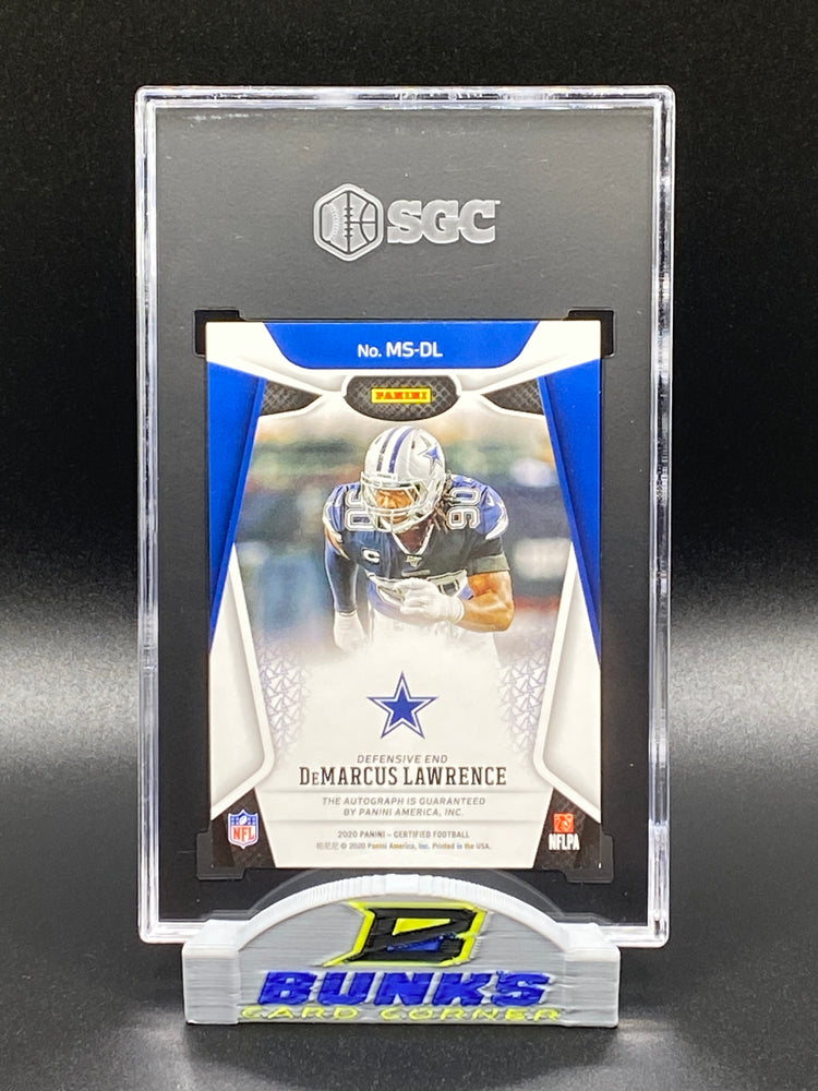 2020 DeMarcus Lawrence AUTOGRAPHED Mirror Purple 2/10