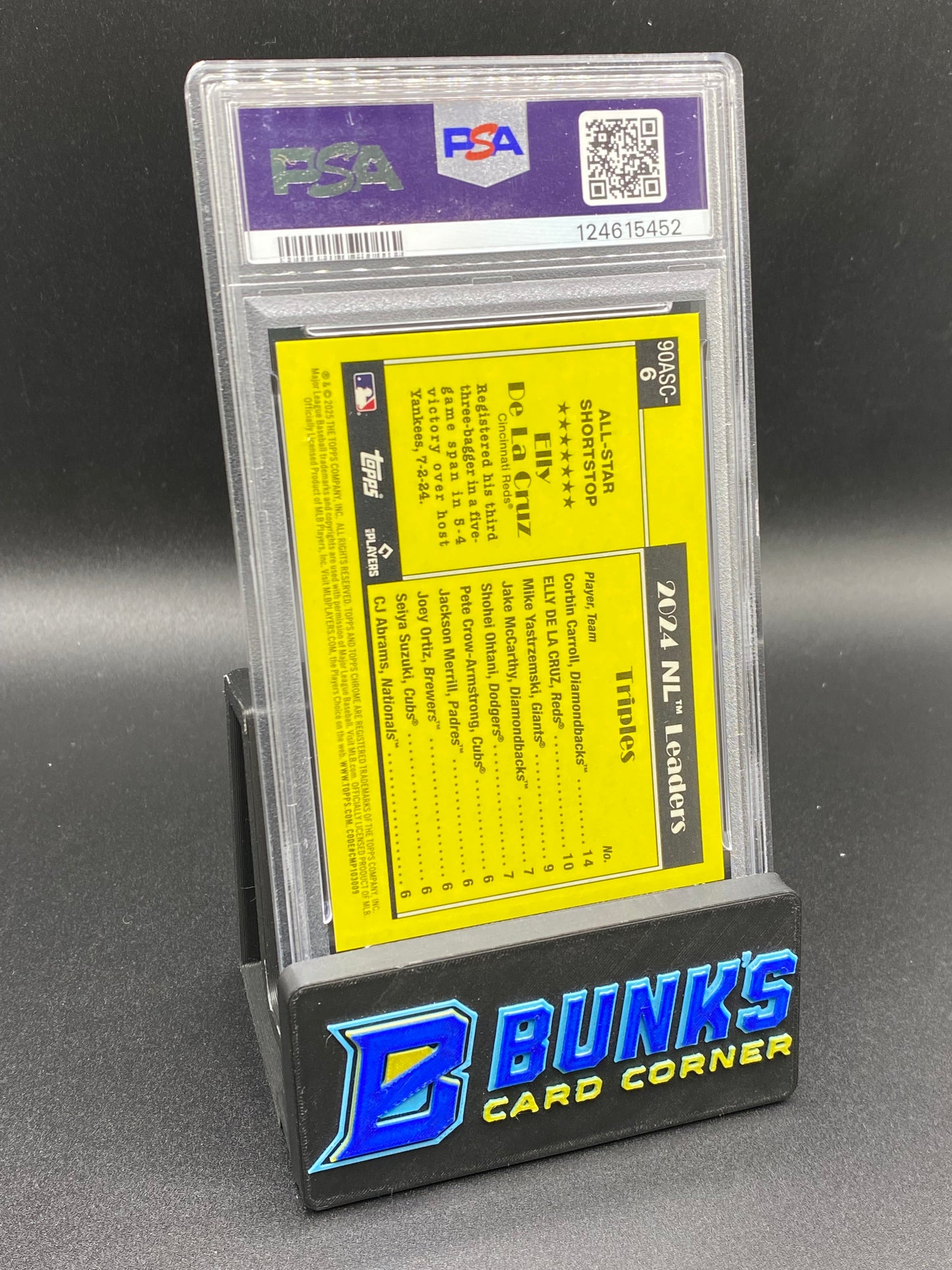 2025 Elly De La Cruz All Stars Red 4/5 POP 1 PSA 10