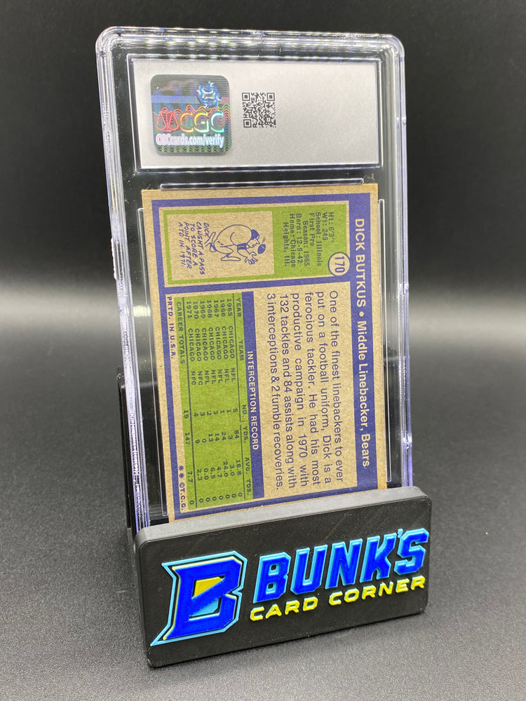 1972 Dick Butkus CGC 5