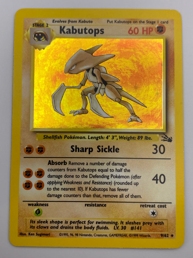 Kabutops Holo Fossil LP