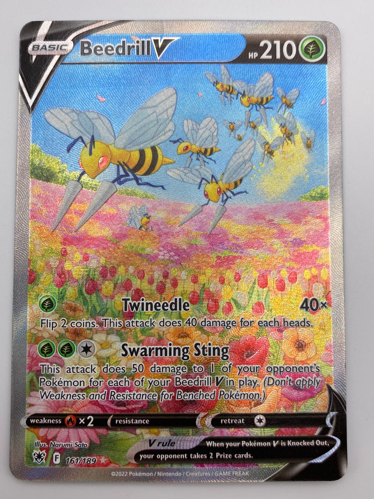 Beedrill V Alt Art Astral Radiance NM