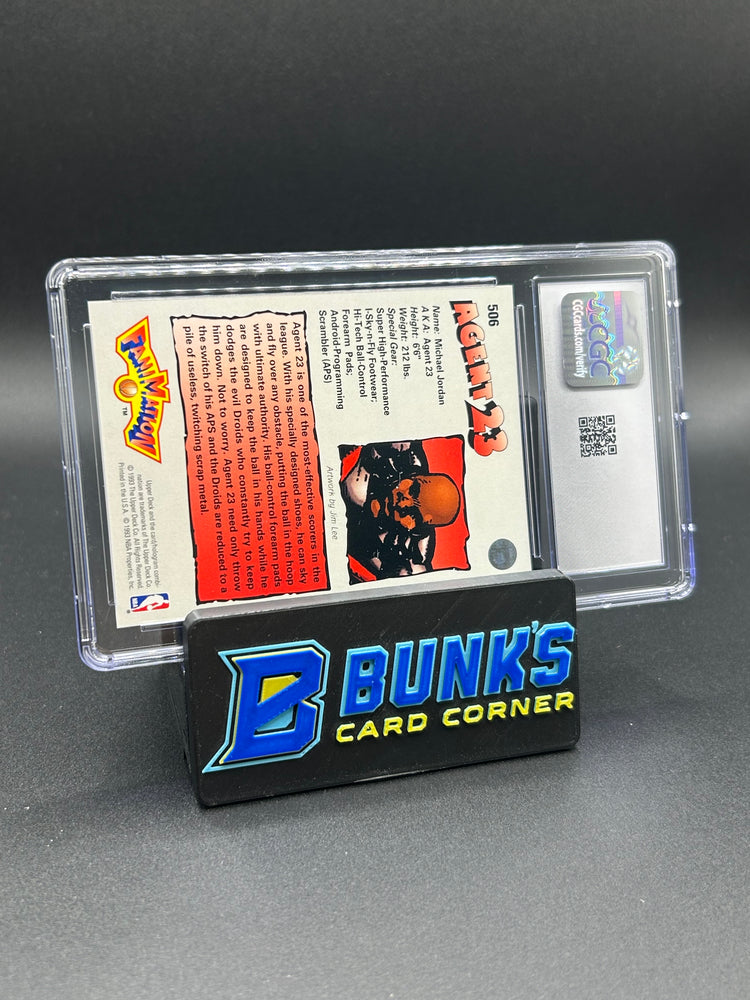 1992-93 Michael Jordan Upper Deck Fanimation Agent 23 CGC 8.5
