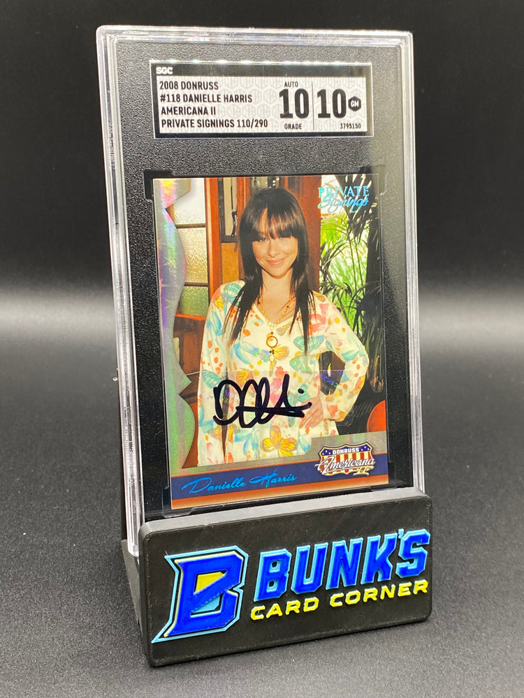 2008 Danielle Harris Auto 110/290 SGC 10/10