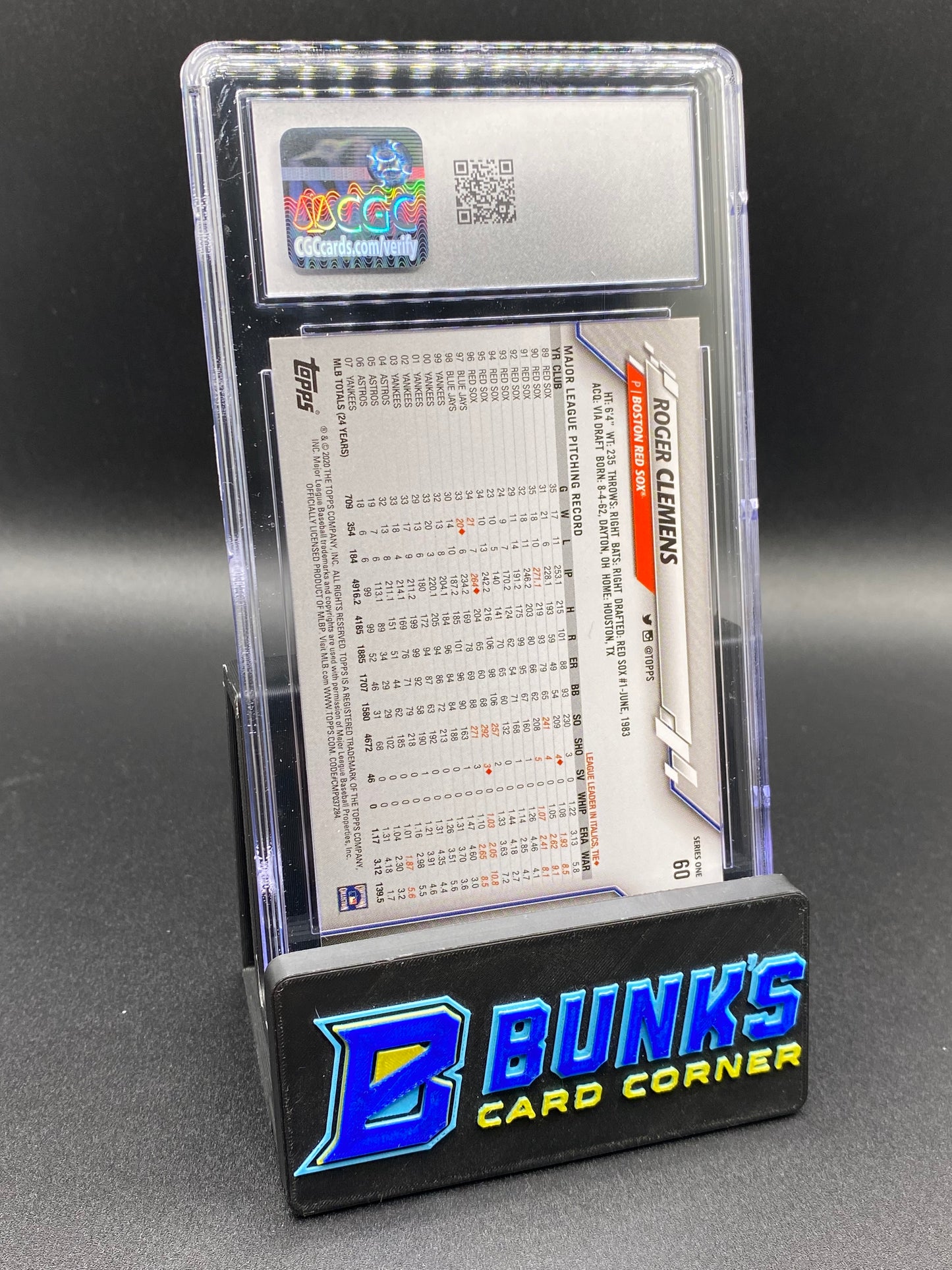 2020 Roger Clemons Variation CGC 10 SP