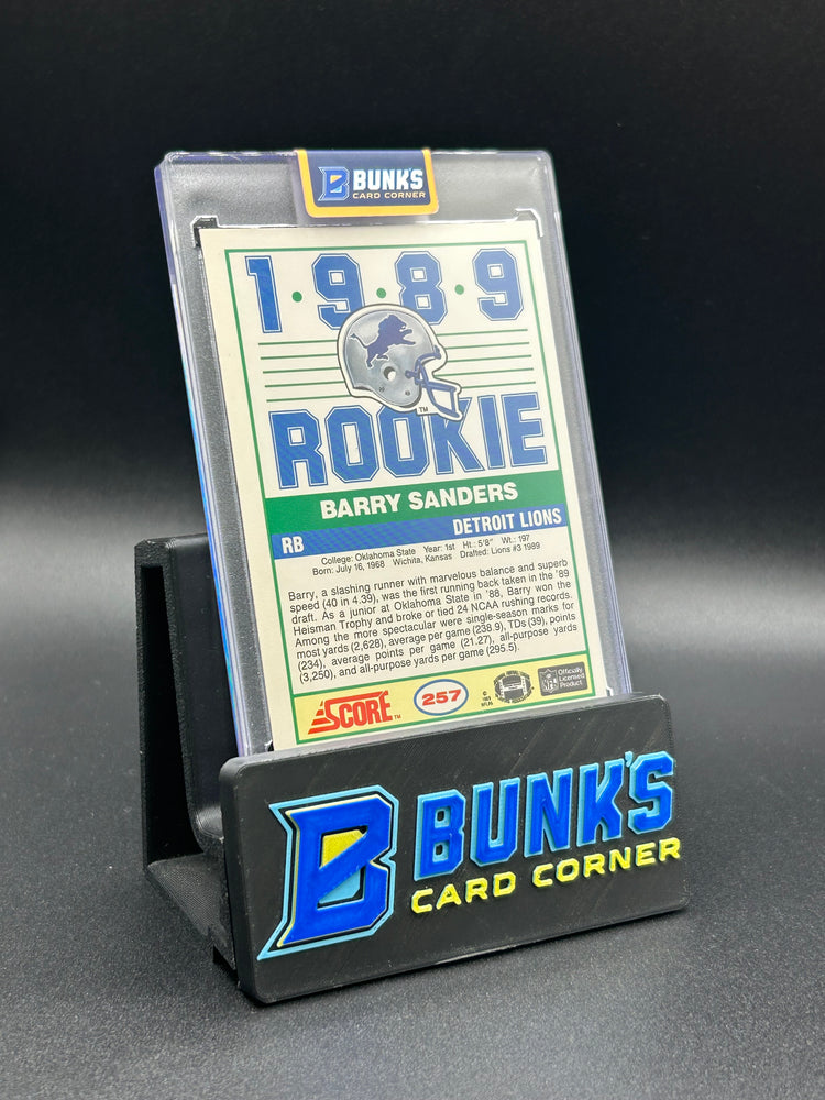 1989 Barry Sanders Score Basc Rc
