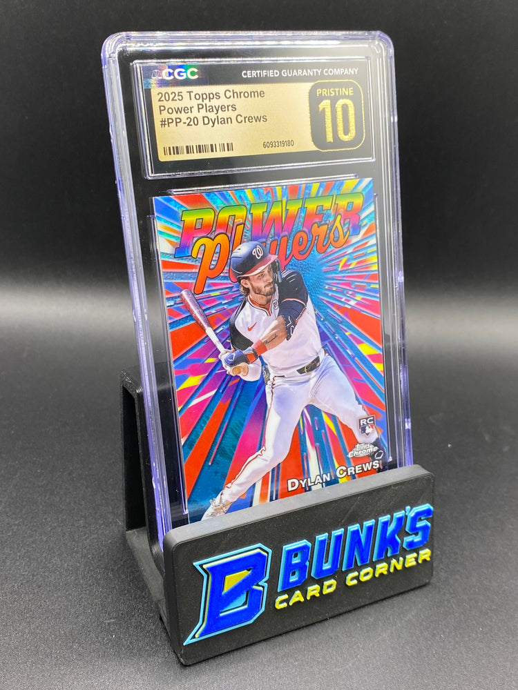 2025 Dylan Crews Power Players Rc CGC PRISTINE 10