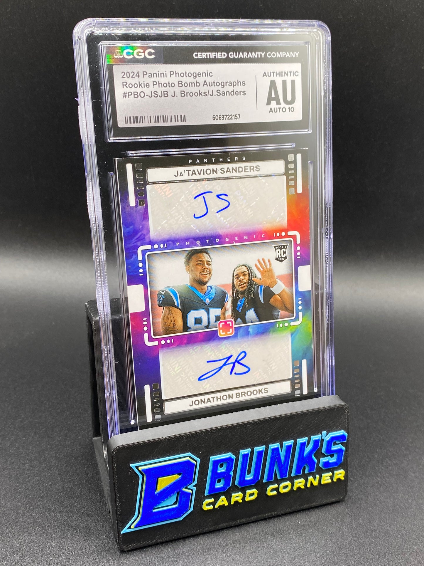 2024 J Brooks & J Sanders Rc Auto's CGC Authentic 10