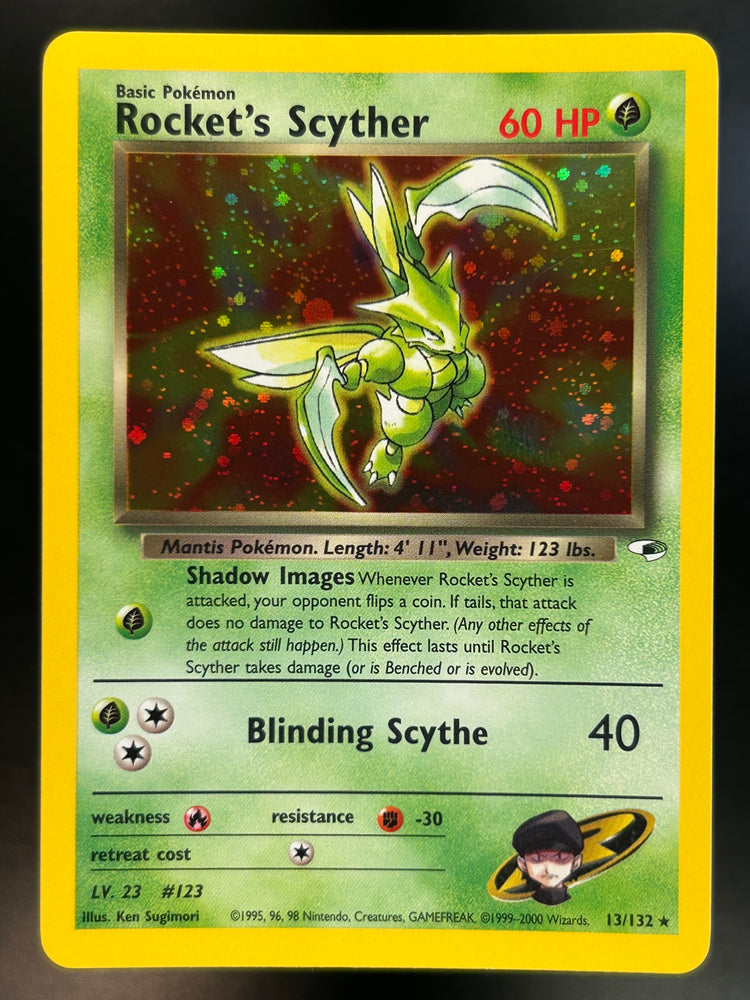 Rocket's Scyther Gym Heroes #013/132 Holo