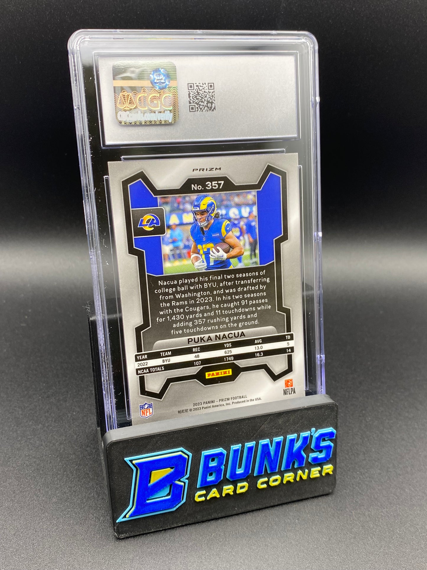 2023 Puka Nacua Disco Rc CGC 10