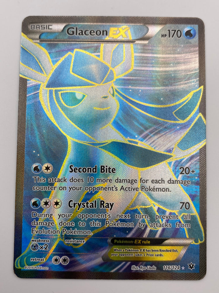 Glaceon Ex Full Art Fates Collide NM