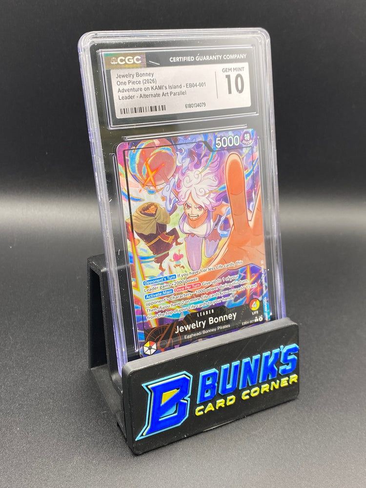 Jewelry Bonney Leader Parallel EB04-001 CGC 10