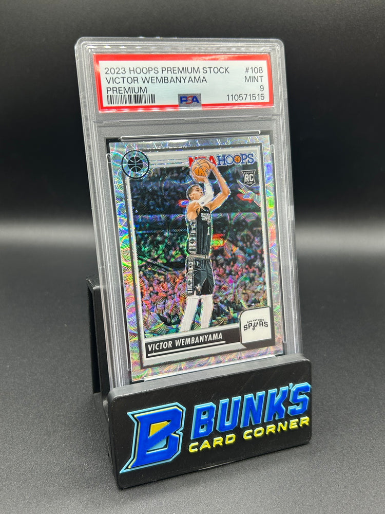 2023 Victor Wembanyama Hoops Premium Stock Scope Rc PSA 9