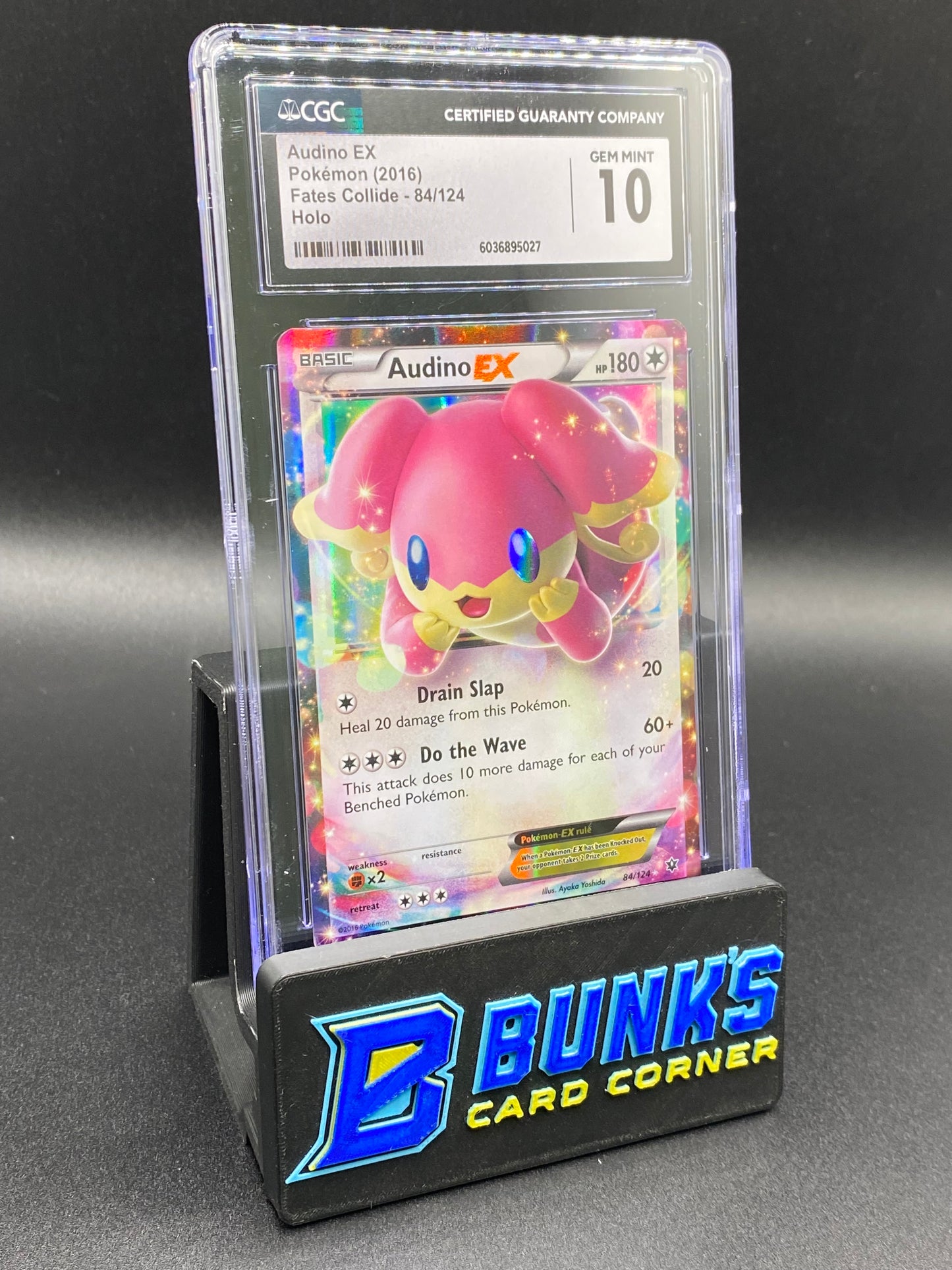 Audino Ex Fates Collide CGC 10