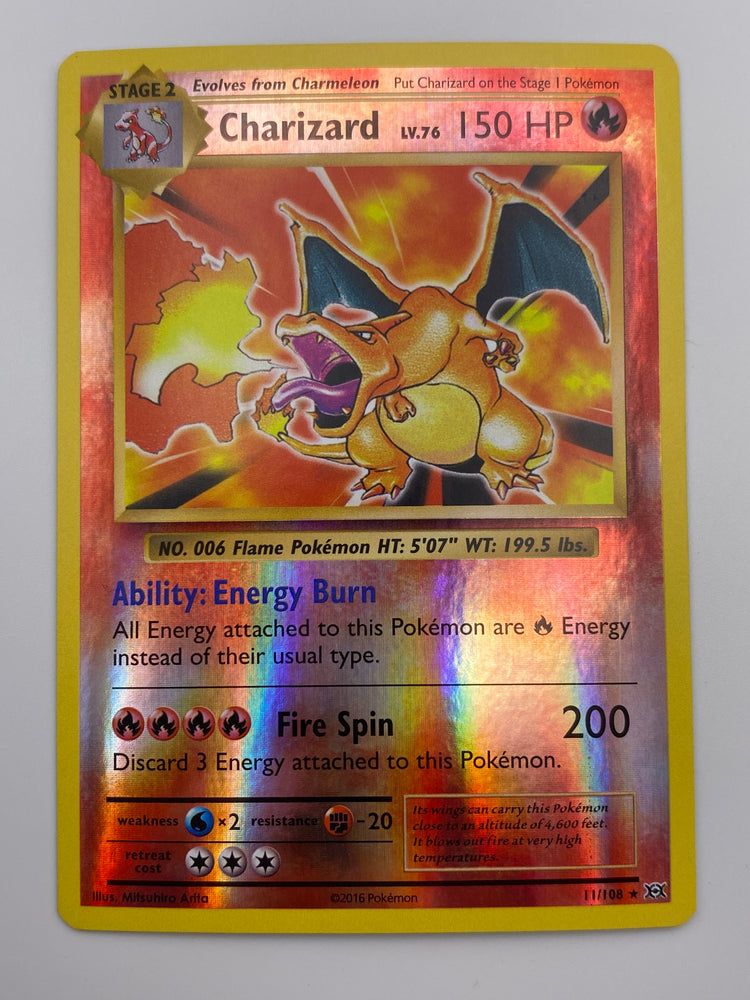 Charizard Reverse Holo Evolutions LP