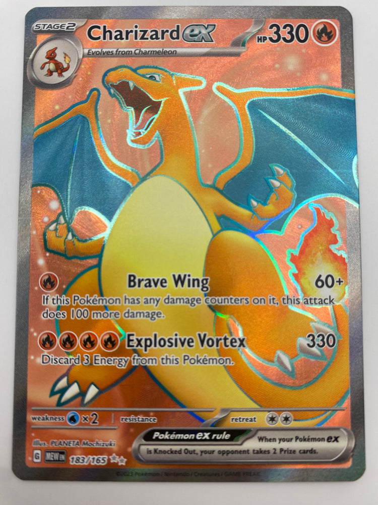 Charizard EX Full Art 151 NM