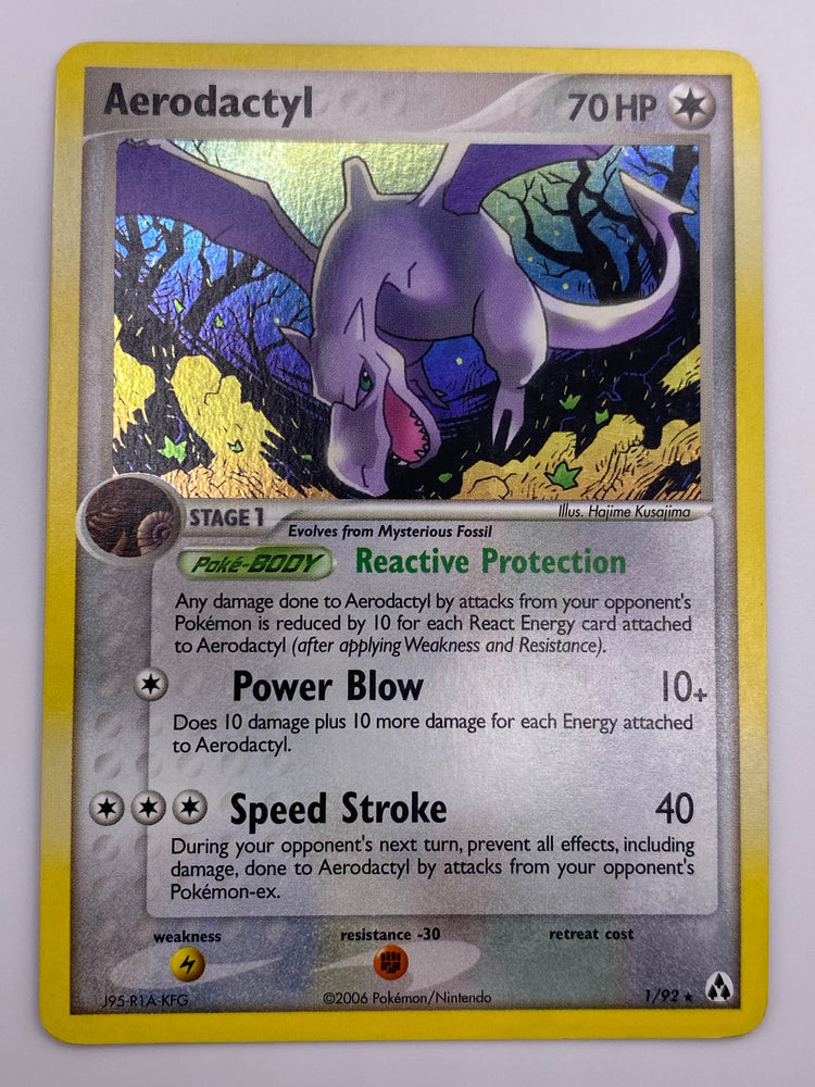 Aerodactyl Holo Legend Maker MP