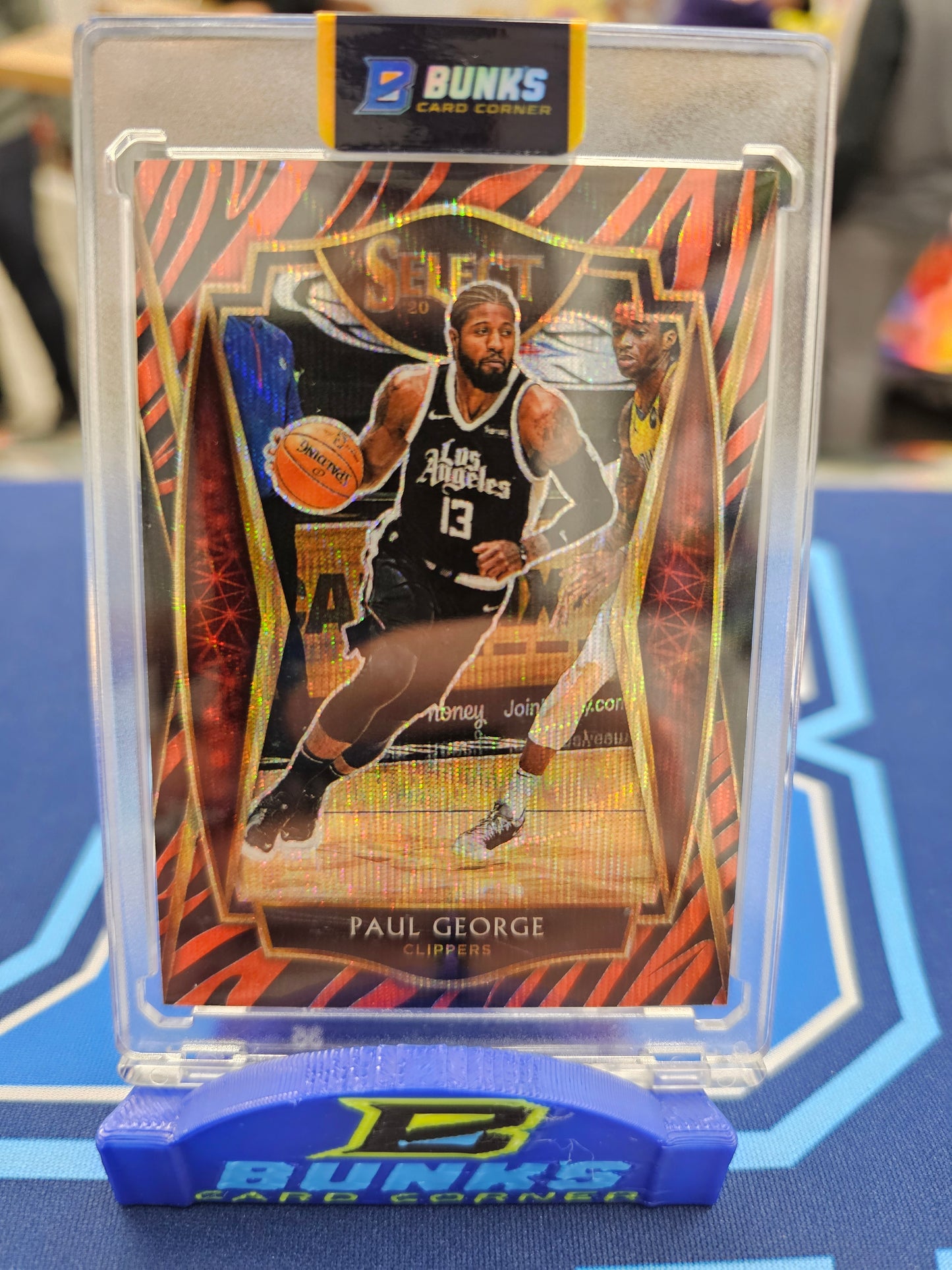 2021 Paul George Tiger Stripe Prizm