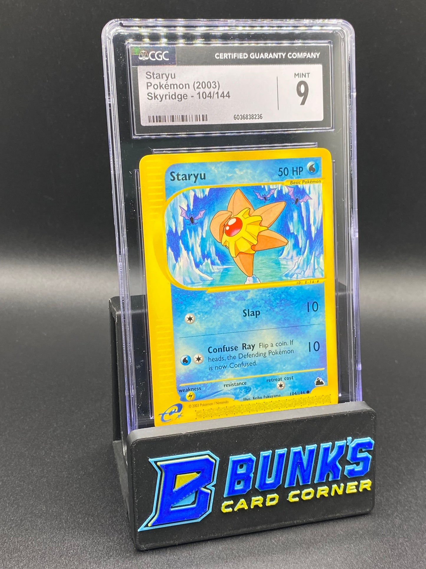Staryu E-reader Skyridge CGC 9