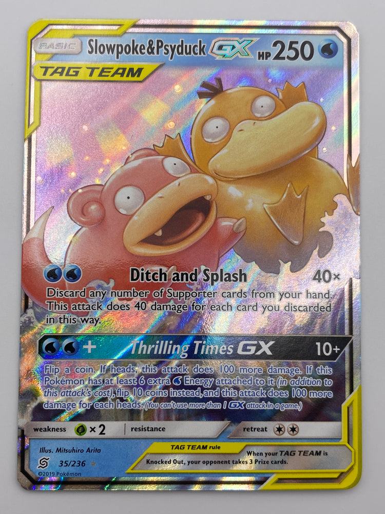 Slowpoke & Psyduck Gx Tag Team Unified Minds LP