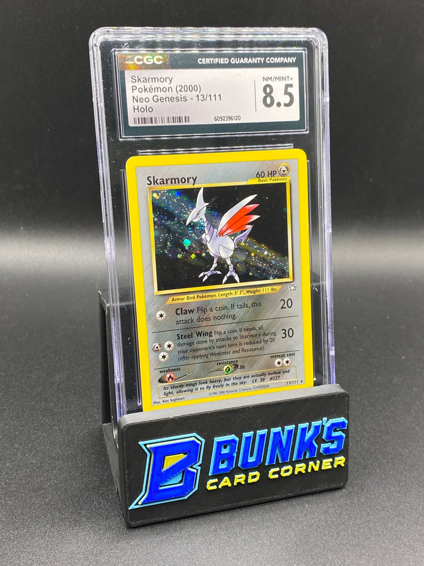 Skarmory Holo Neo Genesis CGC 8.5