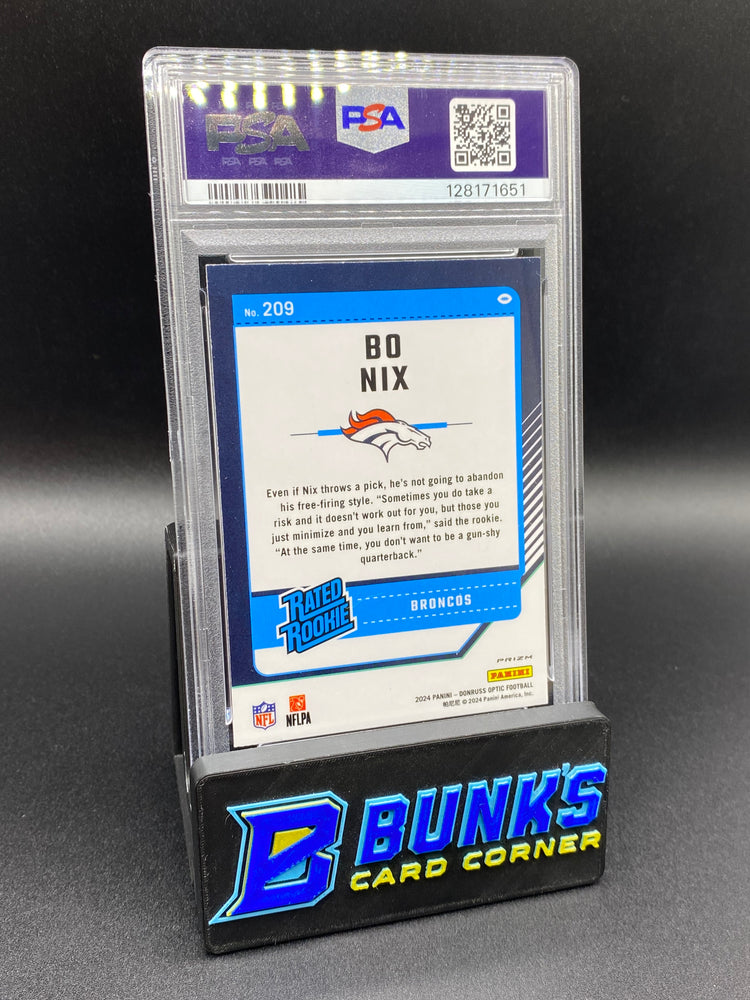 2024 Bo Nix Stars PSA 9