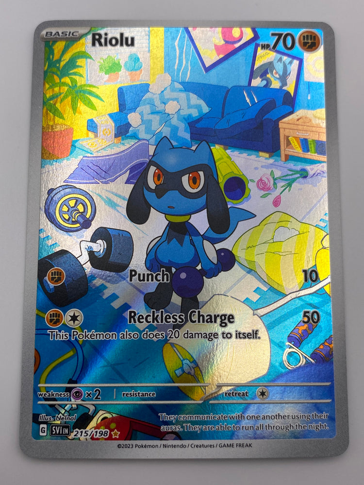 Riolu Illustration Rare Scarlet & Violet NM