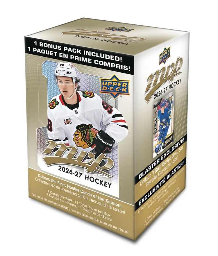 2026-27 Upper Deck MVP Hockey Blaster