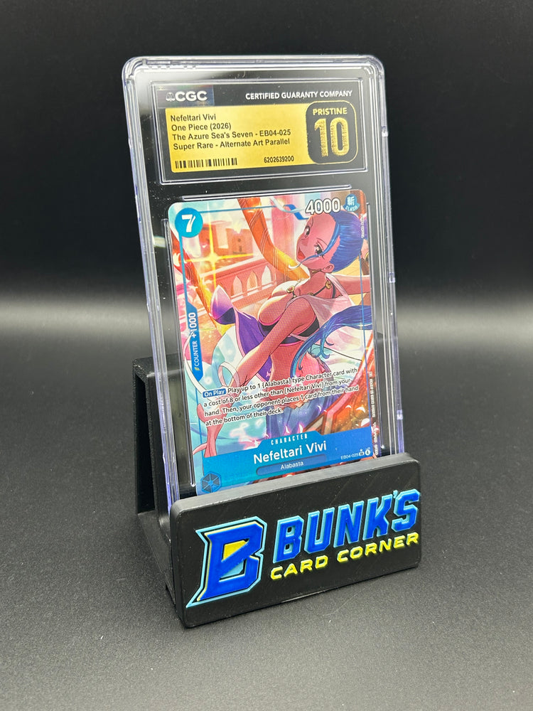 Nefeltari Vivi Super Rare Parallel EB04-025 CGC Pristine 10
