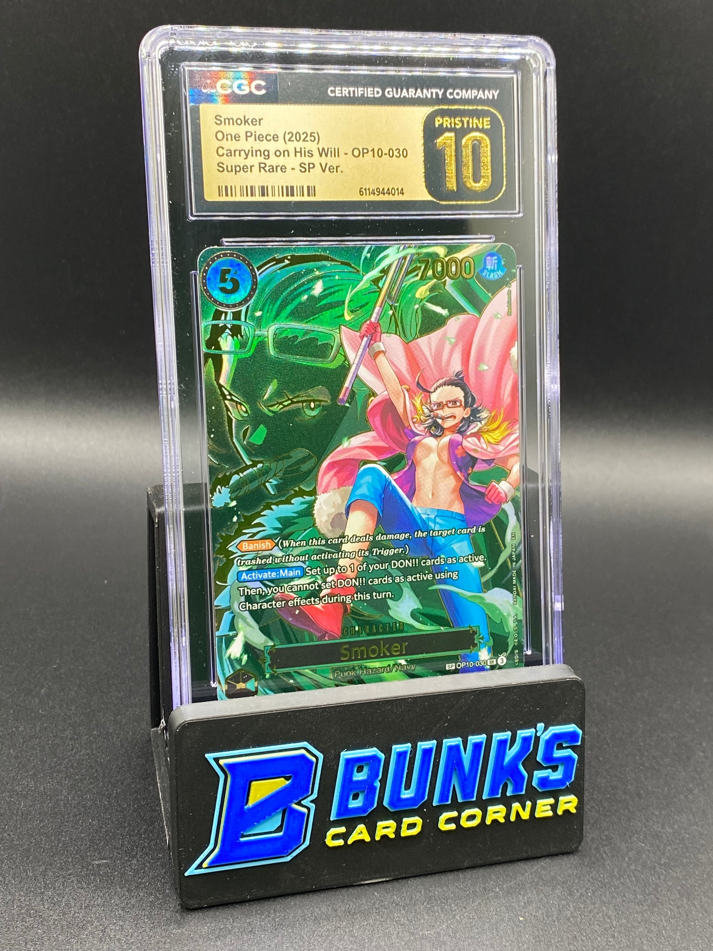 Smoker Super Rare Carrying on His Will CGC PRISTINE 10