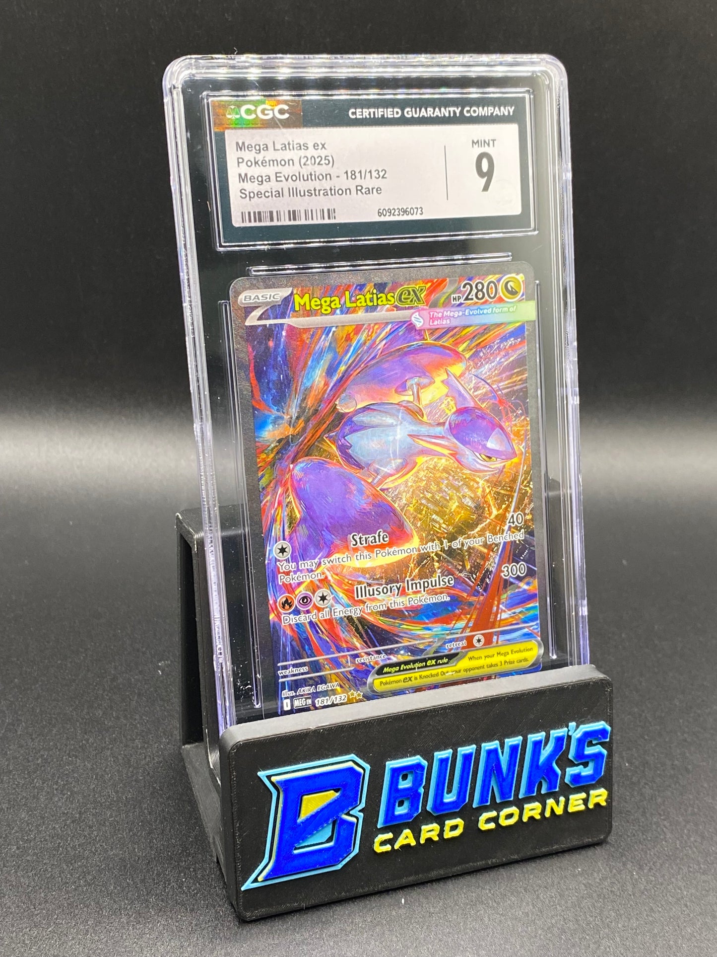 Mega Latias Ex SIR Mega Evolutions CGC 9