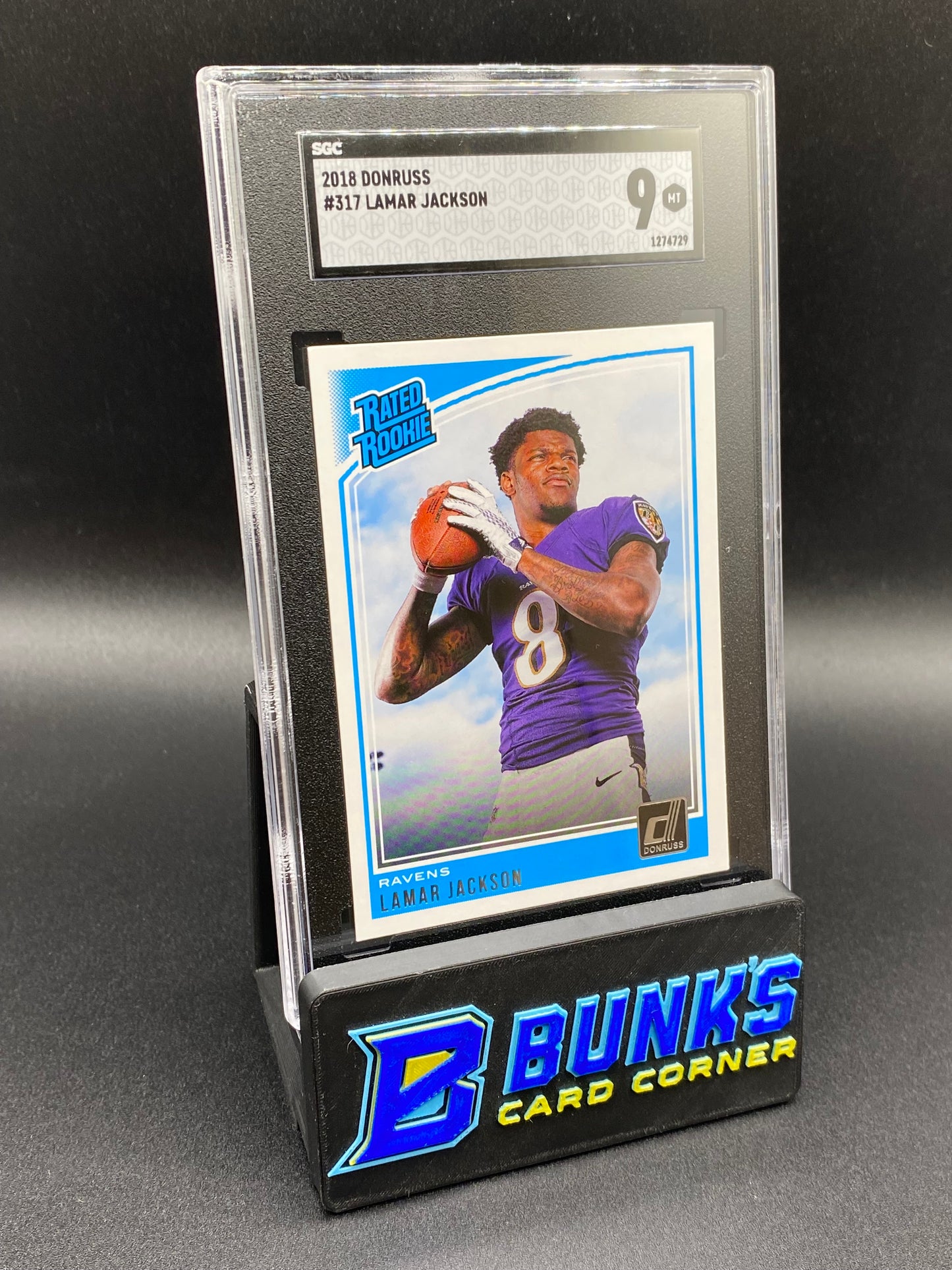 2018 Lamar Jackson SGC 9
