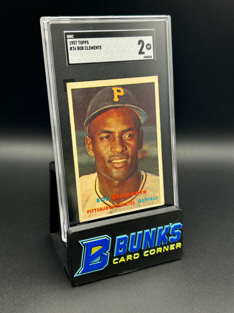 1957 Bob Clemente Topps SGC 2