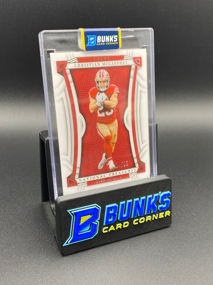 2022 Christian McCaffrey National Treasures 14/25