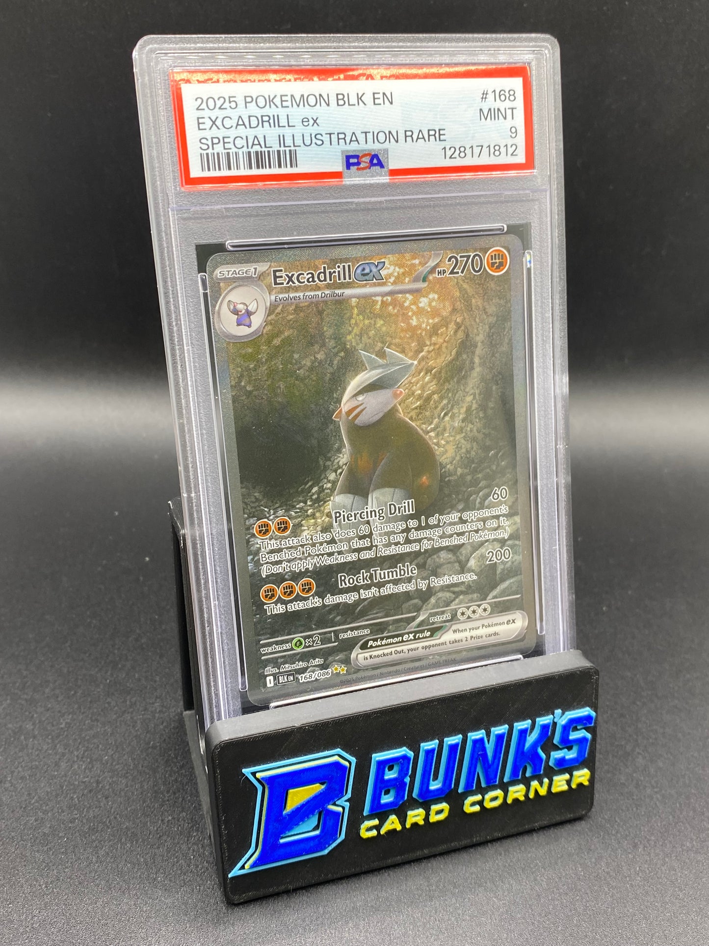 Excadrill ex SIR Black Bolt PSA 9