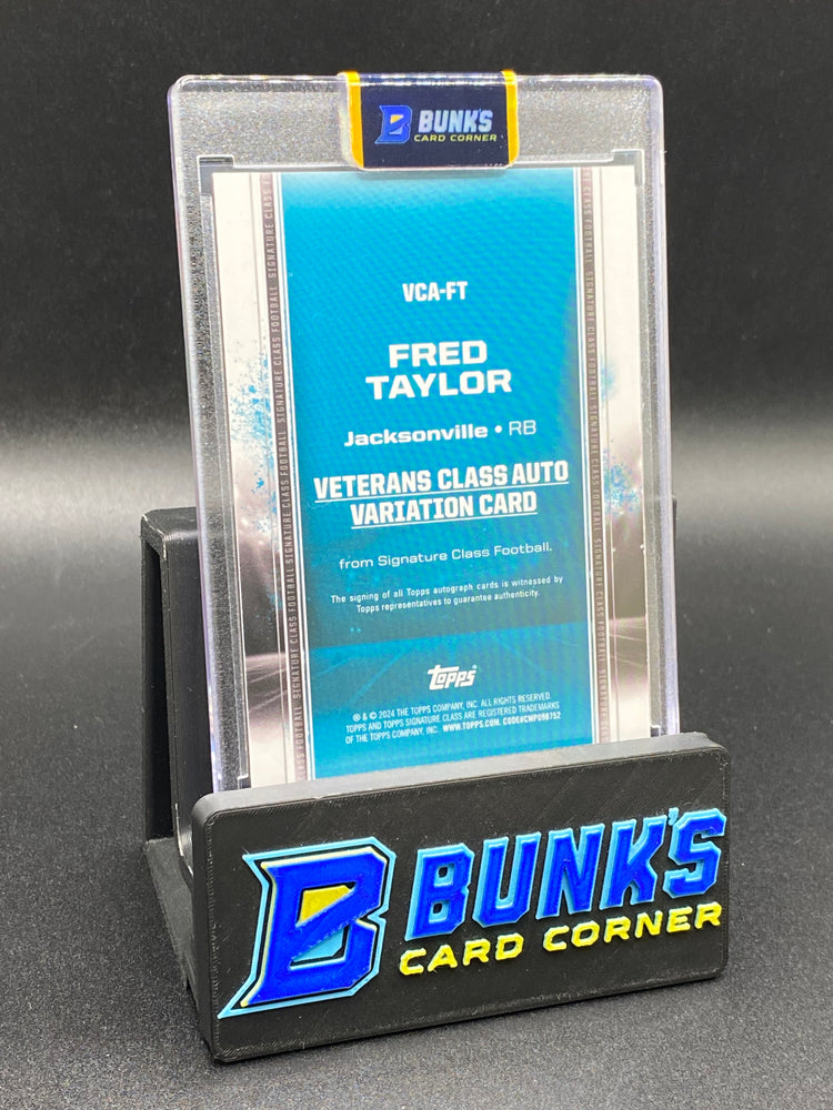 2024 Fred Taylor Auto 30/50 Topps
