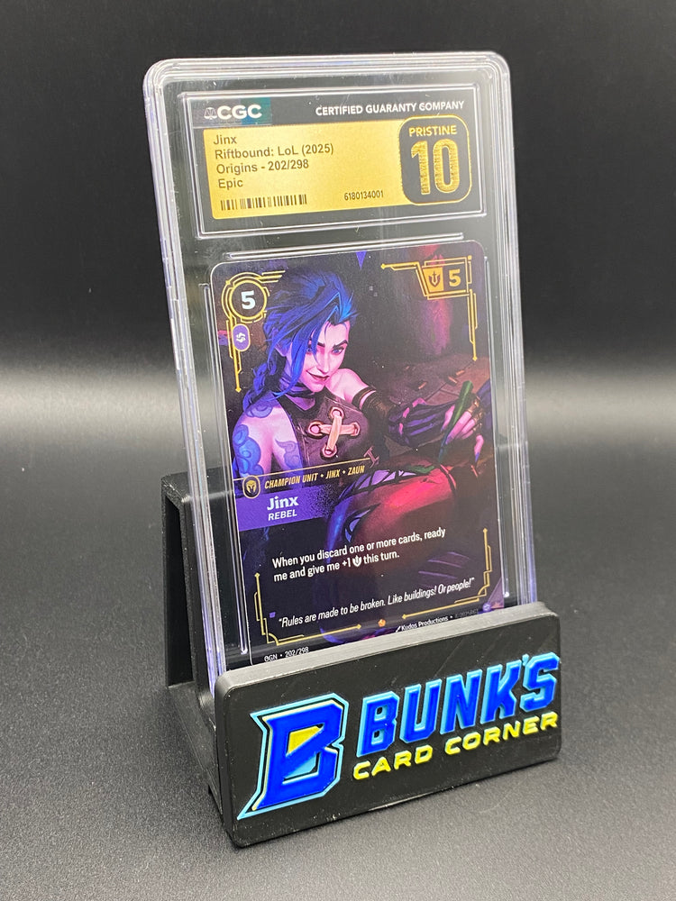 Jinx Epic Origins CGC PRISTINE 10