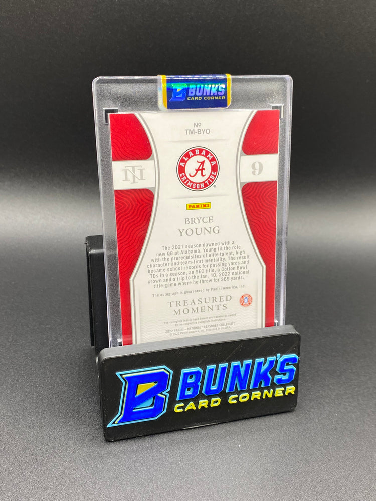 2022 Bryce Young National Treasures Treasured Moments Auto 2/10