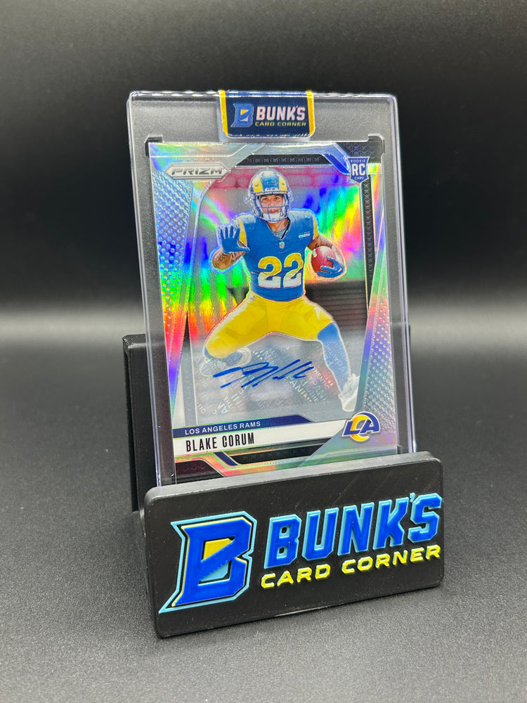 2024 Blake Corum Panini Prizm Silver Rc Auto