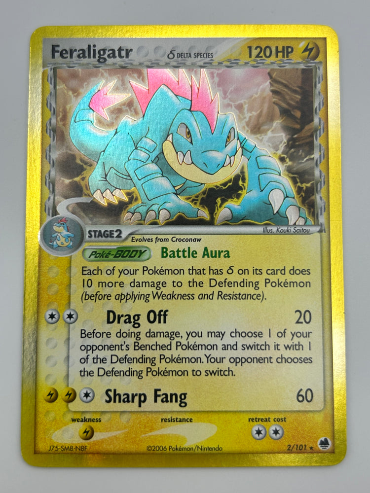 Feraligatr Holo Dragon Frontiers VLP
