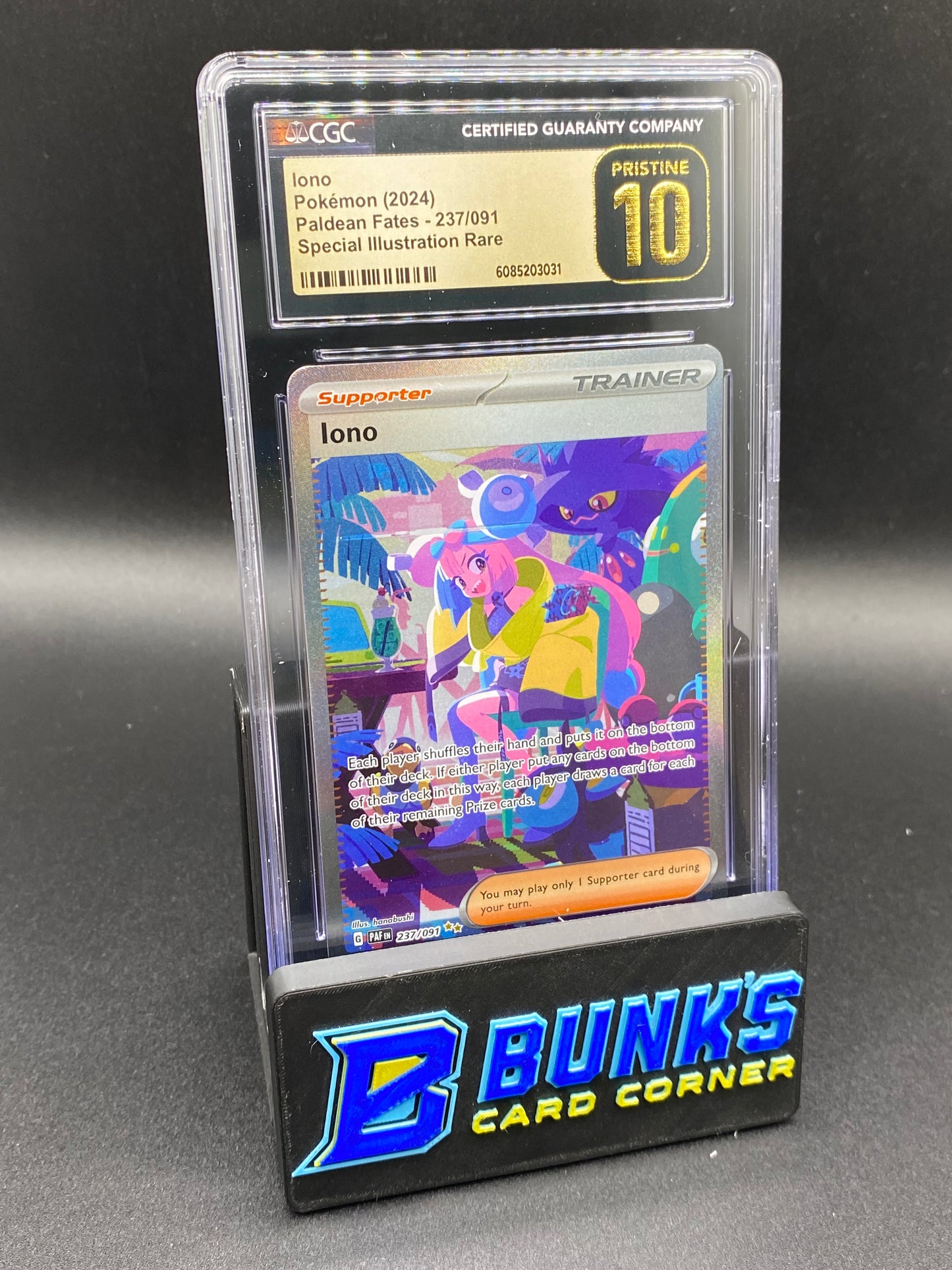 Iono SIR Pladean Fates CGC PRISTINE 10