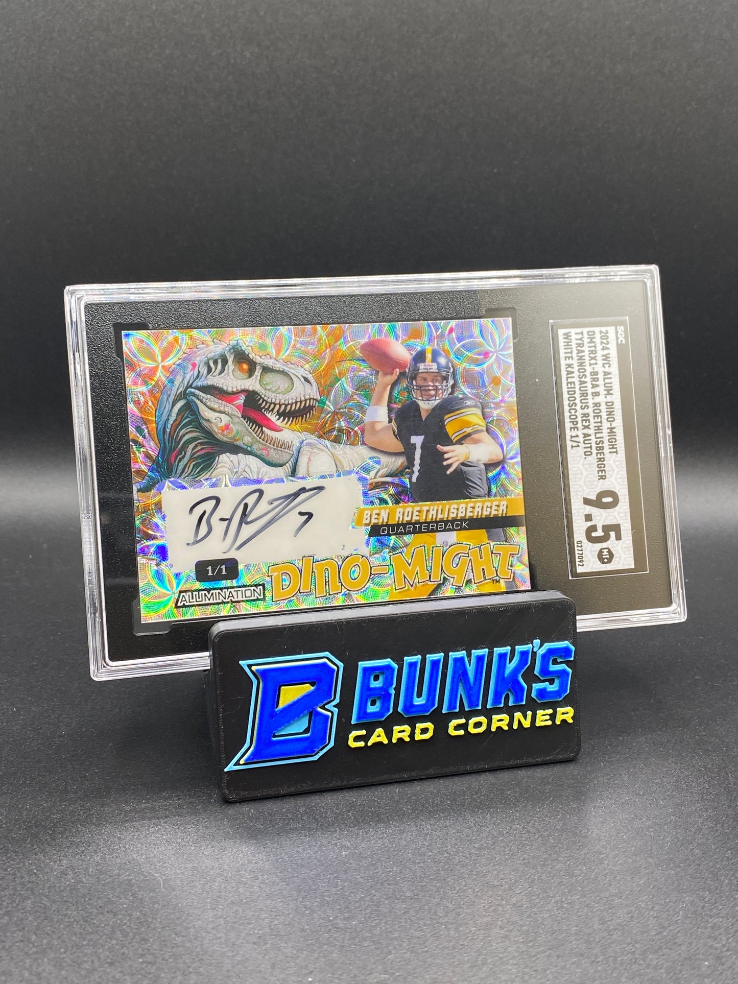 2024 Ben Roethlisberger Dino-Might Kaleidoscope Auto 1/1