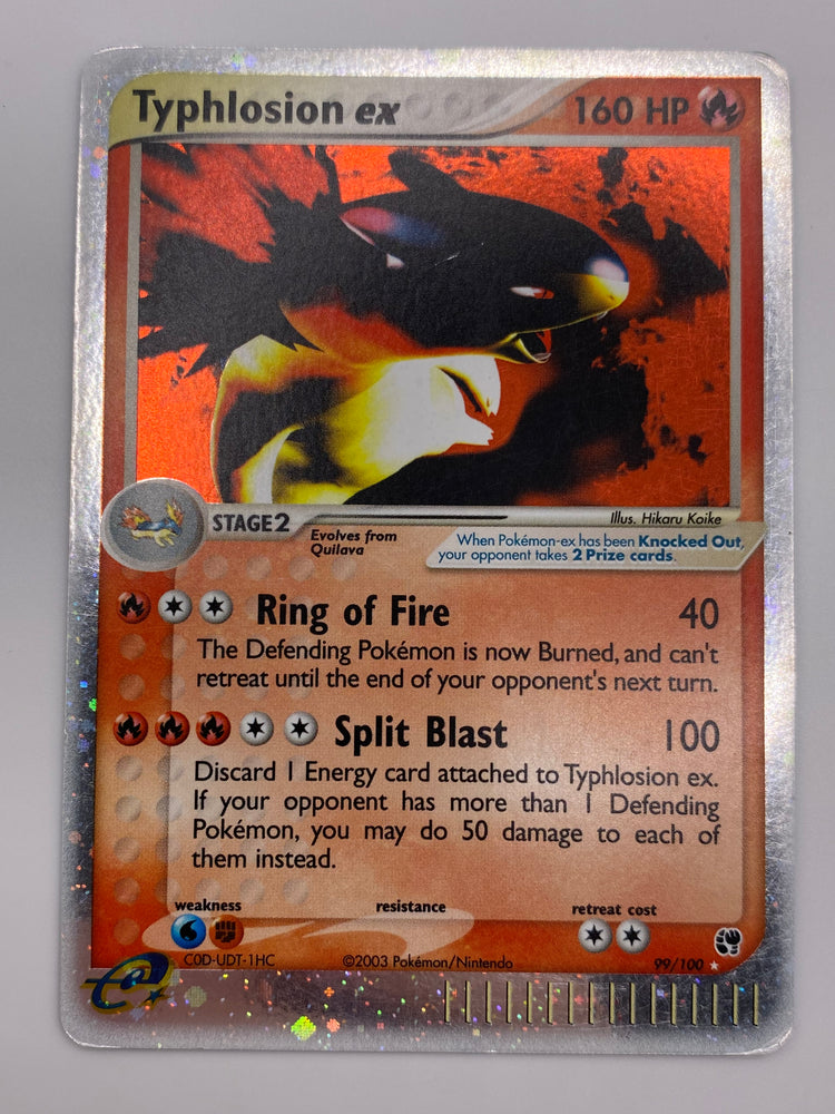 Typhlosion Ex Holo Sandstorm LP-MP