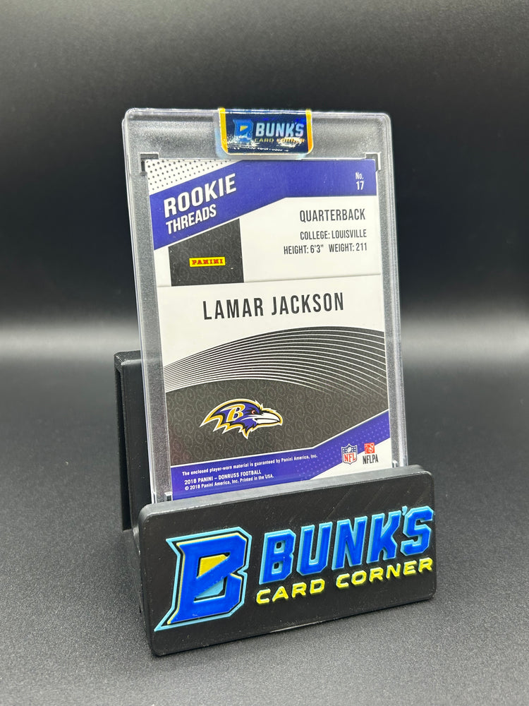 2018 Lamar Jackson Donruss Rc Patch