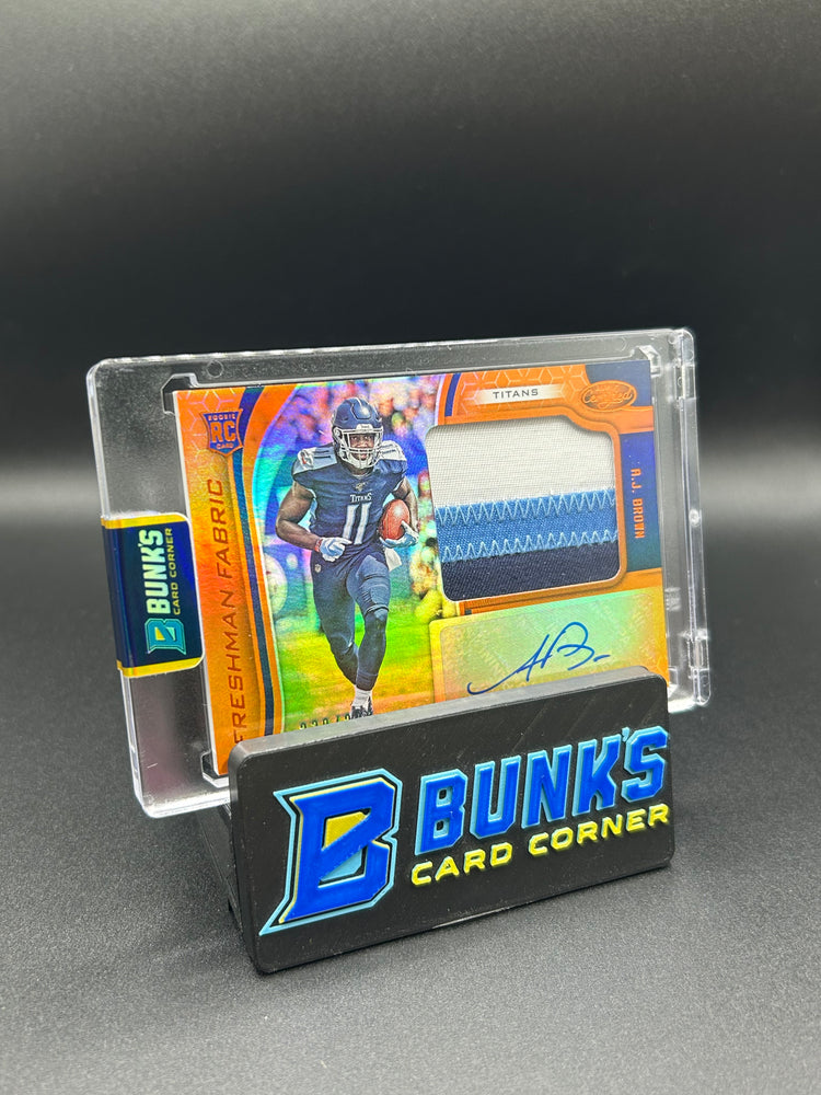 2019 A.J. Brown Panini Certified Mirror Orange RPA Rc Auto 238/299