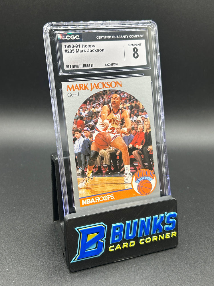 1990-91 Mark Johnson Hoops CGC 8