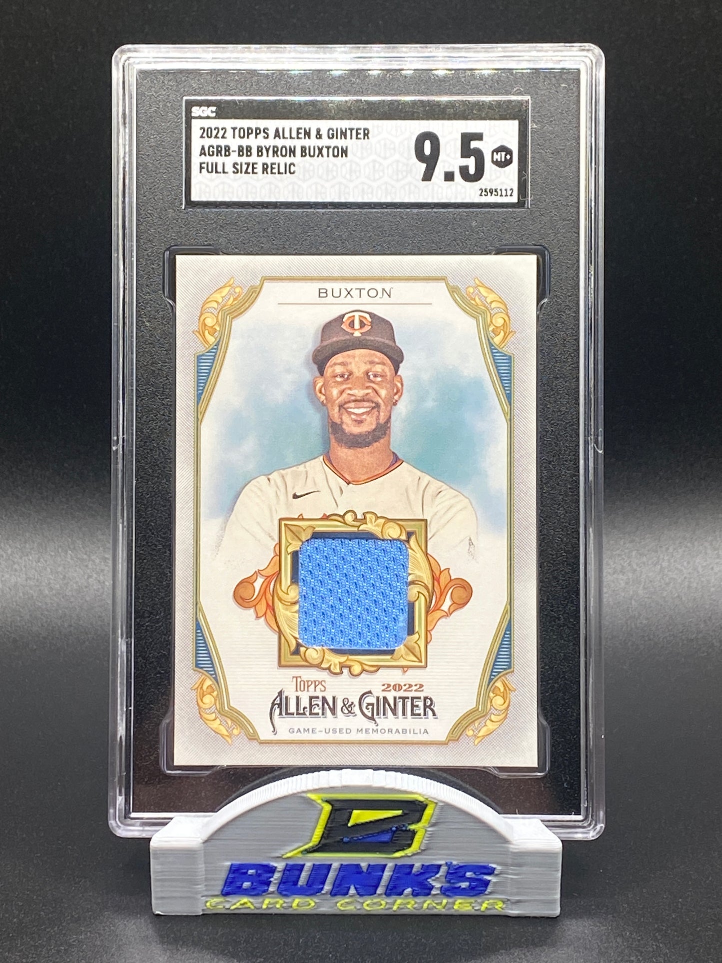 2022 Byron Buxton - Full Size Relic (Box B3)
