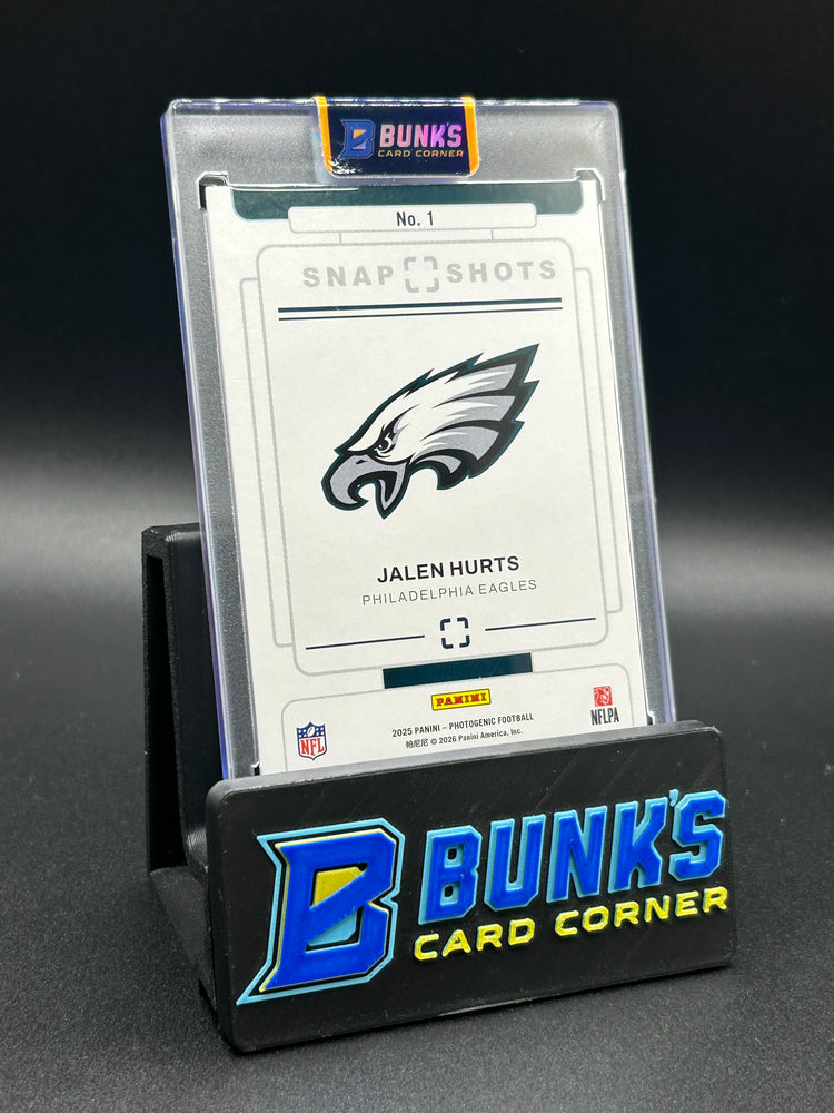 2025 Jalen Hurts Panini Champion Snapshots 35/35 Bookend