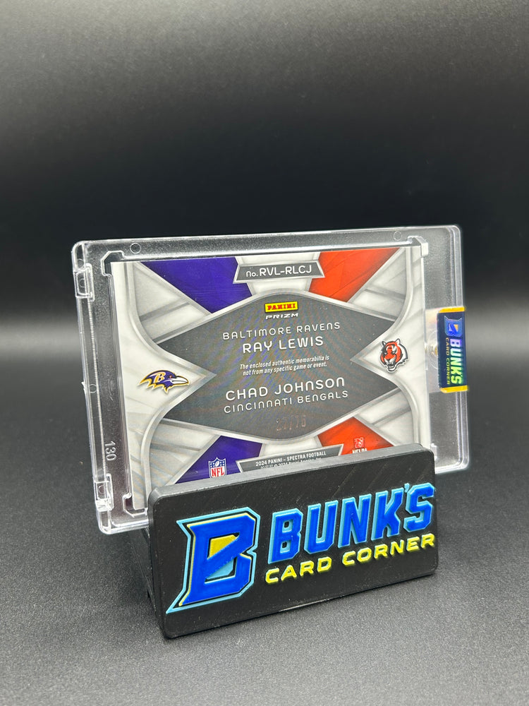 2024 Lewis/Johnson Panini Spectra Dual Patch 27/75