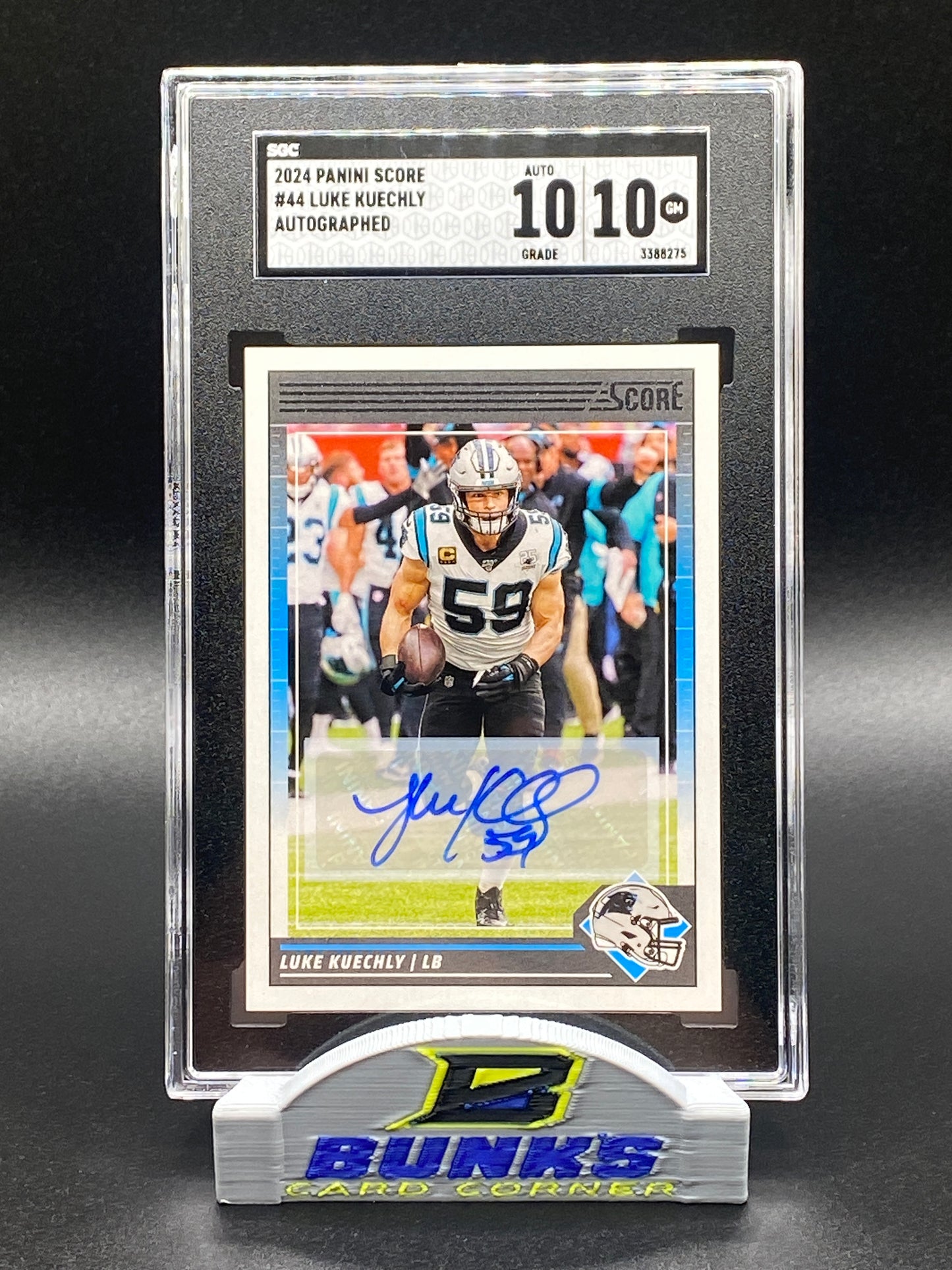 2024 Luke Kuechly AUTOGRAPHED (Box B2)