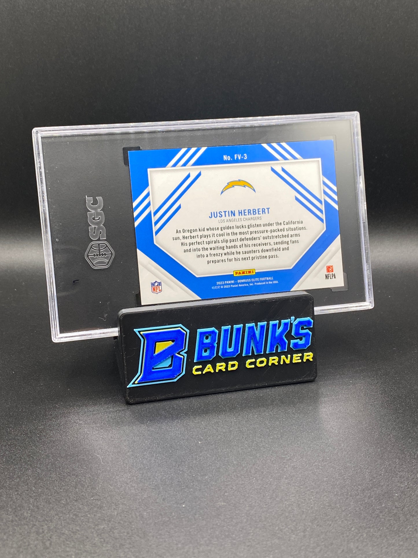 2023 Justin Herbert Gold 3/5
